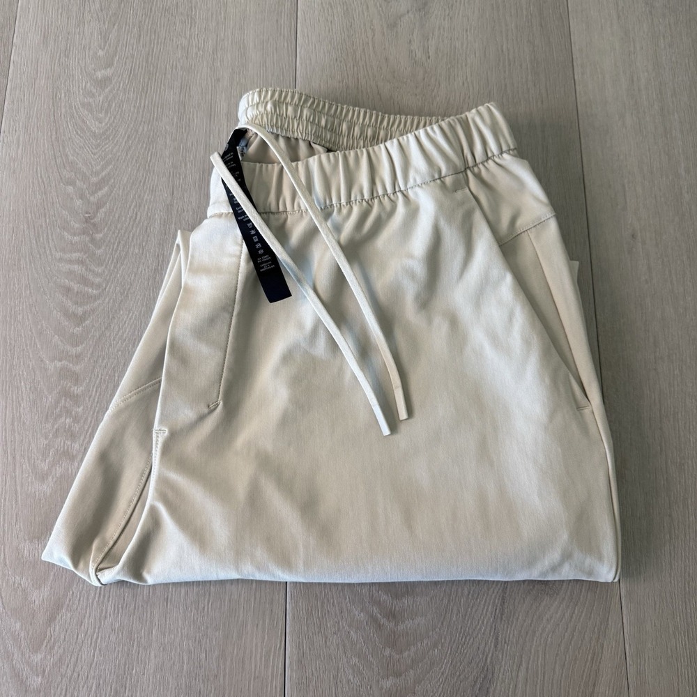 Lululemon ABC Warpstreme Pull On Pants Regular Bone Color Men's Size XL